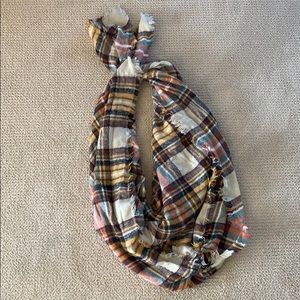 Plaid Square Scarf